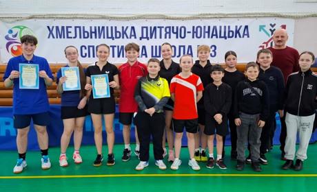 Тенісисти зі Славути здобули призові місця на Чемпіонаті Хмельницької області