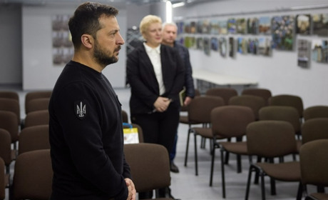 Зеленський відвідав Херсон і оглянув побудовані укриття