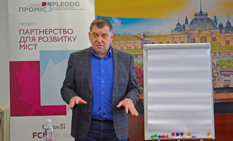 В рамках проекту ПРОМІС у Жмеринці реалізуються ініціативи для розвитку міста 