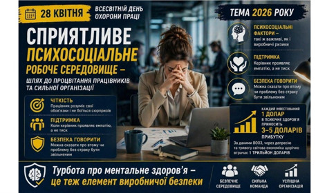 Охорона праці по-новому: чому психологічна безпека стала критичною для українців