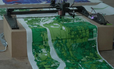 Українська художниця запустила проєкт з картографування греблі Каховської ГЕС