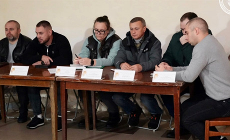 Командування в/ч 3022 НГУ провело зустріч з родинами зниклих безвісти гвардійців