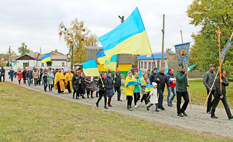 Освятили основу фундаменту під майбутній храм у Поляні