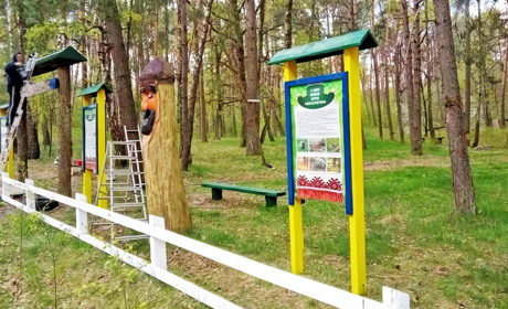 Рафалівські лісівники облаштовують пункт відпочинку