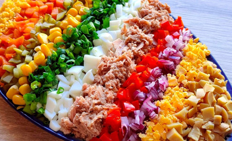 Рецепт дня: салат "Писанка"