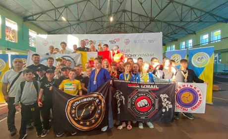 Сборная Бессарабии достойно выступила на чемпионате Украины по грепплингу и панкратиону среди детей