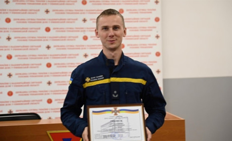 Рятувальника з Рафалівки визнано кращим в області