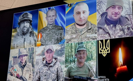 Сімох військових із Сарненського району посмертно відзначили державними нагородами