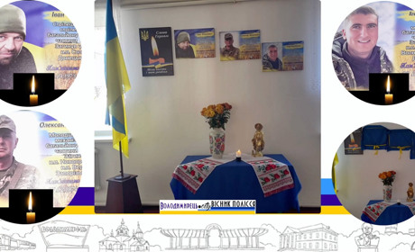 В Лозківській гімназії відкрили меморіальні дошки трьом загиблим випускникам