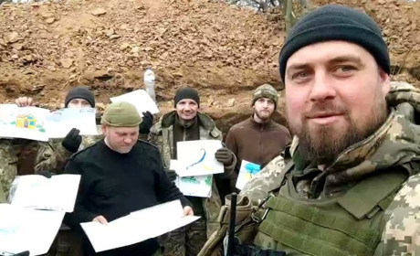 Чортківські школярі передали воїнам на передову подарунки від святого Миколая (+відео)