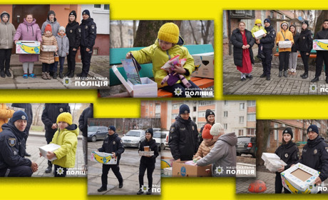 Поліцейські передали гуманітарну допомогу сім’ям-переселенцям Білопільщини та Краснопільщини