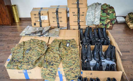 Українці зі США передали для чортківських воїнів сто комплектів військової форми та взуття