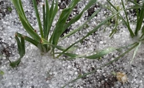 Погода на вихідних: сипався град, ішов дощ і радувала веселка