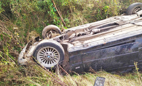 Поблизу села Полиці автомобіль злетів у кювет: травмувалася 8-річна дівчинка