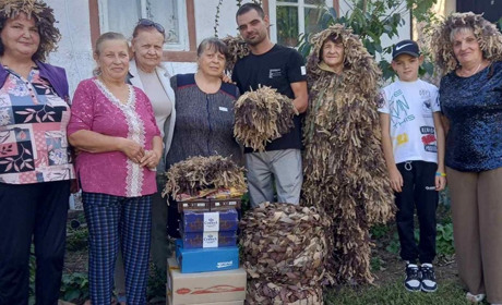 Сили в культурі та волонтерстві: як пенсіонери з Богданівки підтримують Україну