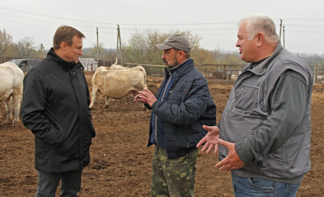 Покровськ з робочим візитом відвідав лідер Аграрної партії Віталій Скоцик