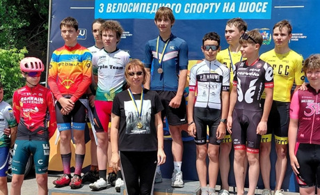 Троє первомайських велосипедистів здобули медалі. Результати чемпіонату України
