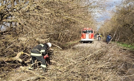 Нову Каховку стихія пощадила