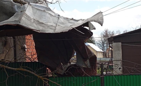 У Звинячі, що на Чортківщині, вчорашня негода накоїла лиха