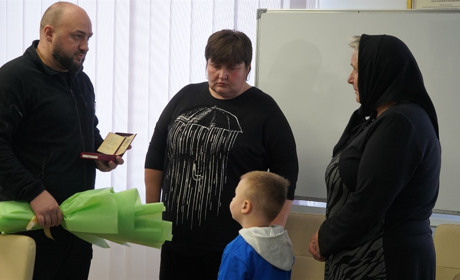 У Городку матері загиблого воїна Вадима Кицути вручили орден «Богдана Хмельницького» ІІІ ступеня