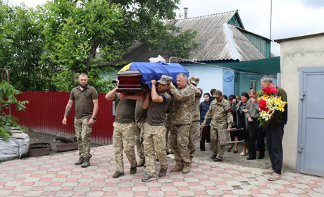 На щиті додому повернувся захисник Олександр Вербицький (ВІДЕО)