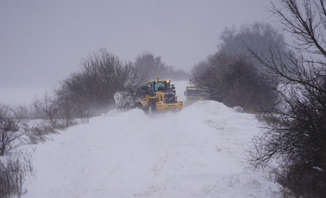 Снігові замети на Городоччині: де ситуація найскладніша