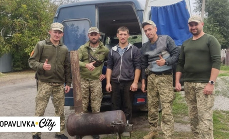 Петропавлівчанин Ігнат Ручий продовжує майструвати для фронту буржуйки
