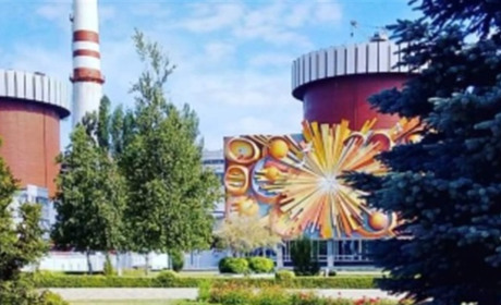 На Южно-Українській АЕС загорівся трансформатор струму