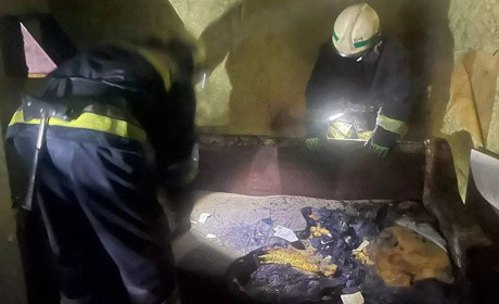 У Пʼятихатках під час пожежі загинув чоловік. Тіло виявили рятувальники