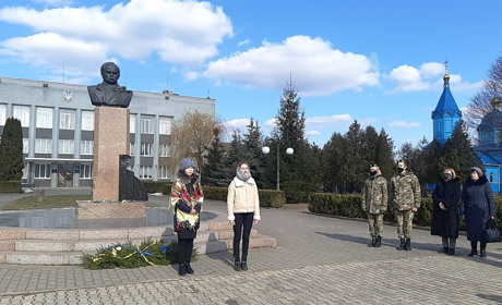У Володимирці вшанували пам’ять Тараса Григоровича Шевченка