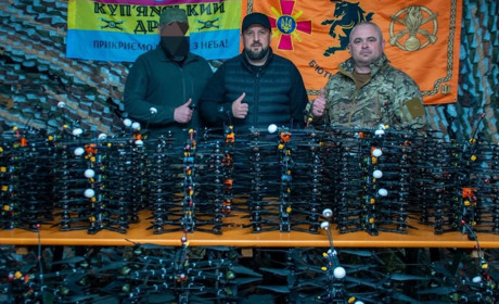 Силам оборони передали вже 2160 FPV-дронів у межах платформи "Куп’янський дрон"