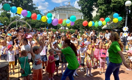 5 локацій свята: як в Умані відзначили День захисту дітей