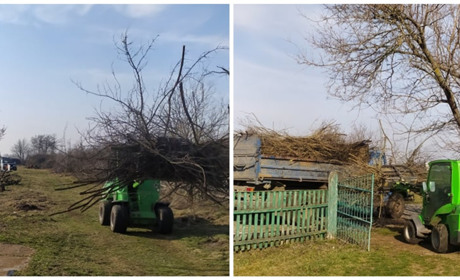 Усі зусилля і завзяття золотоніських комунальників кинуті на прибирання кладовищ