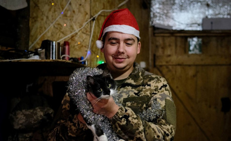 Різдвяно-новорічні свята на передовій: як святкують Захисники з 30-ї бригади