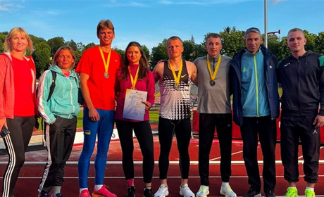 Переяславські легкоатлети вибороли п’ять медалей на чемпіонаті України серед молоді