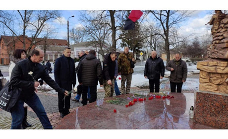 На Білопільщині вшанували пам’ять Героїв Небесної Сотні