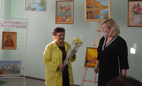 Художниця Ніна Хазова презентувала персональну виставку
