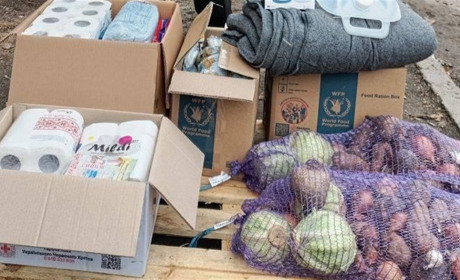 Гуманітарну допомогу отримали мешканці правобережжя і лівобережжя Куп’янської громади