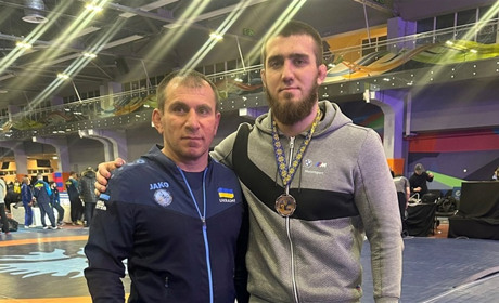 Звягельський борець Олег Тайсон здобув бронзу на Кубку України з вільної боротьби