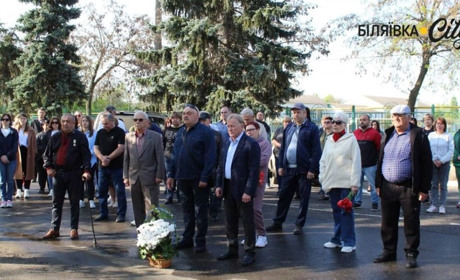 39 роковини: в Біляївці вшанували ліквідаторів аварії на Чорнобильській АЕС