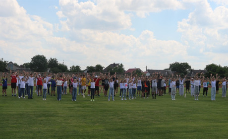 Патріотичне-спортивне свято та велопробіг: у місті відзначили День Конституції України