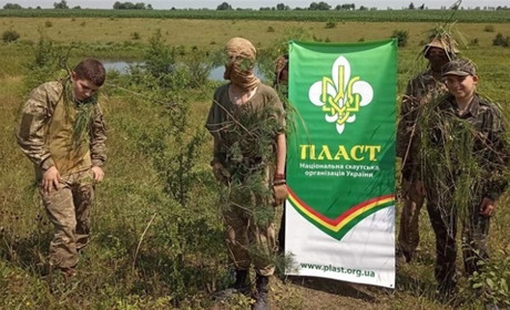  Хлопці з Дружелюбівки пройшли вишкіл «Шлях воїна»