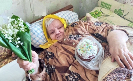 «Ой цветет калина» пела Ксения Нештун из Мелитополя в свой 85-летний юбилей