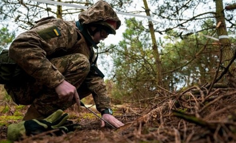 Мінна небезпека на Каховщині