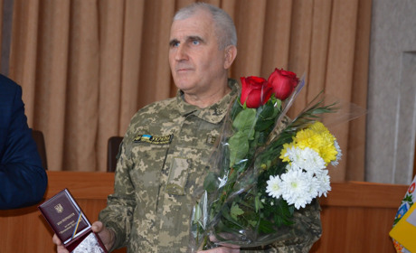 Сватівчанина нагородили медаллю «Захисник Вітчизни». Це вже третя нагорода Миколи Матвієвського