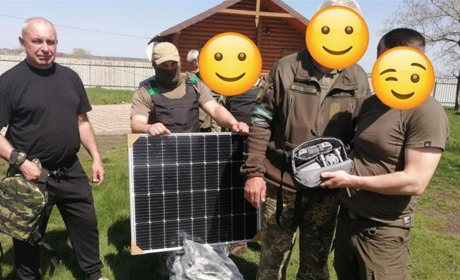 Волновасьці продовжують передавати допомогу на 105 батальйон ТРО: фотозвіт