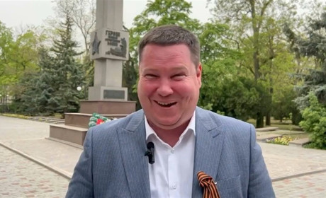 Гауляйтер Нової Каховки Віталій Гура з'явився на роботі після "підвалу"