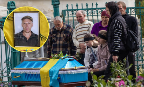У Глухові попрощалися з воїном Олександром Марчуком, який загинув на Донеччині