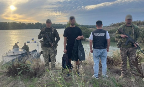 У ластах через Дунай: прикордонники затримали жителя Ізмаїла, який хотів втекти в Румунію