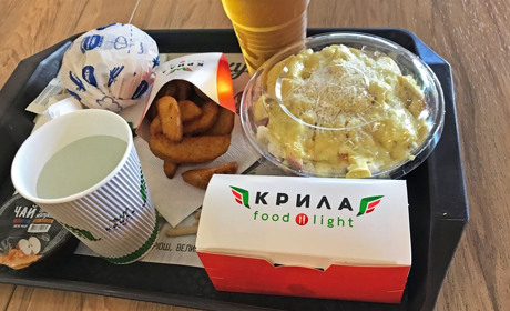 Їжа у місті: ресторан швидкого харчування «Крила»